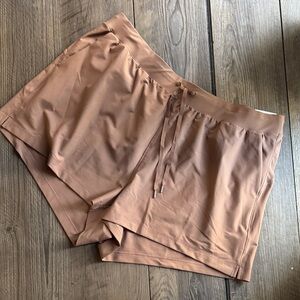 Old Navy high-rise power soft Brown Athletic Shorts